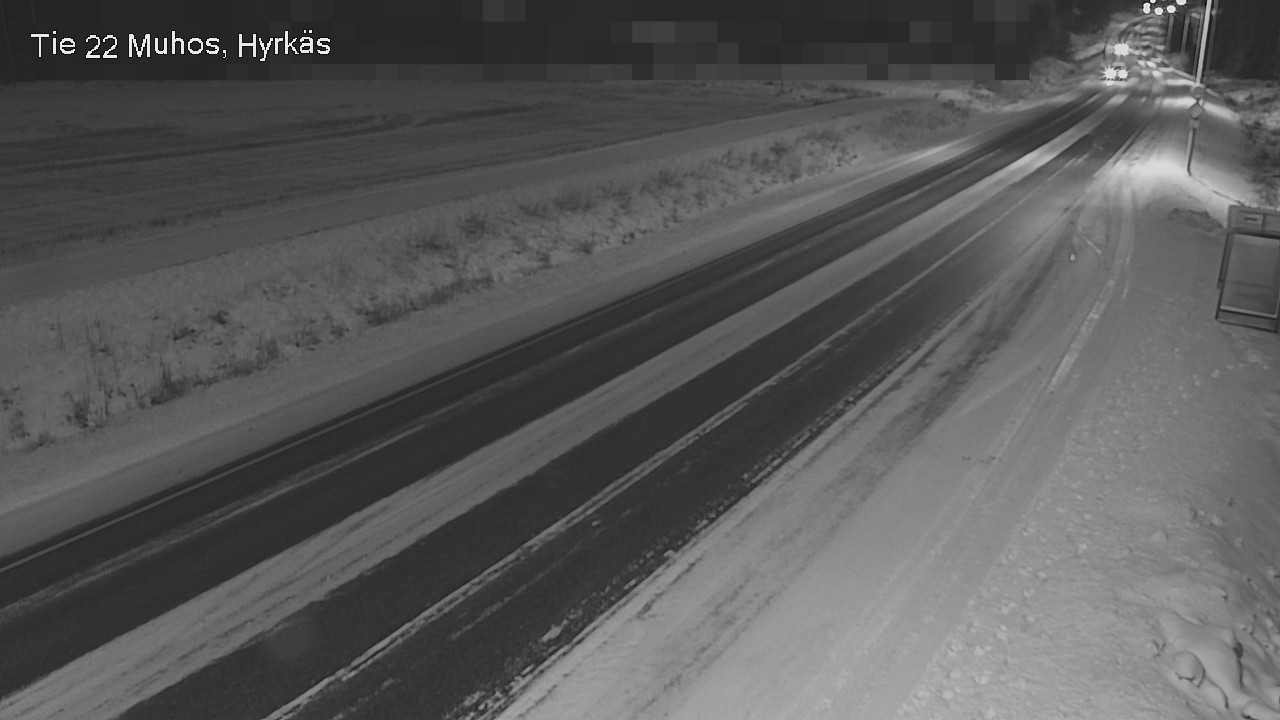 Kelikamerat Kuva Tie 22 Muhos, Hyrkäs, Muhos, Pohjois-Pohjanmaa