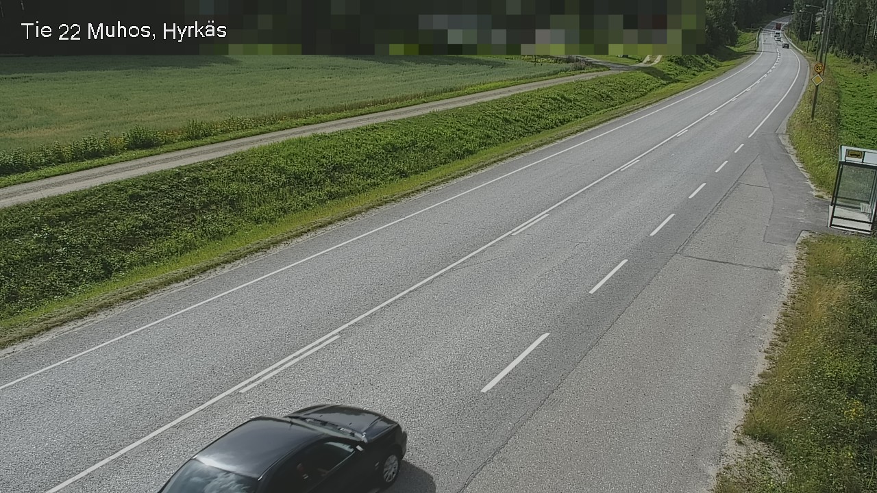 Kelikamerat Kuva Tie 22 Muhos, Hyrkäs, Muhos, Pohjois-Pohjanmaa