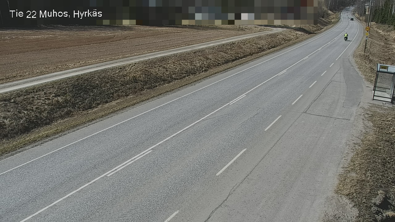 Kelikamerat Kuva Tie 22 Muhos, Hyrkäs, Muhos, Pohjois-Pohjanmaa