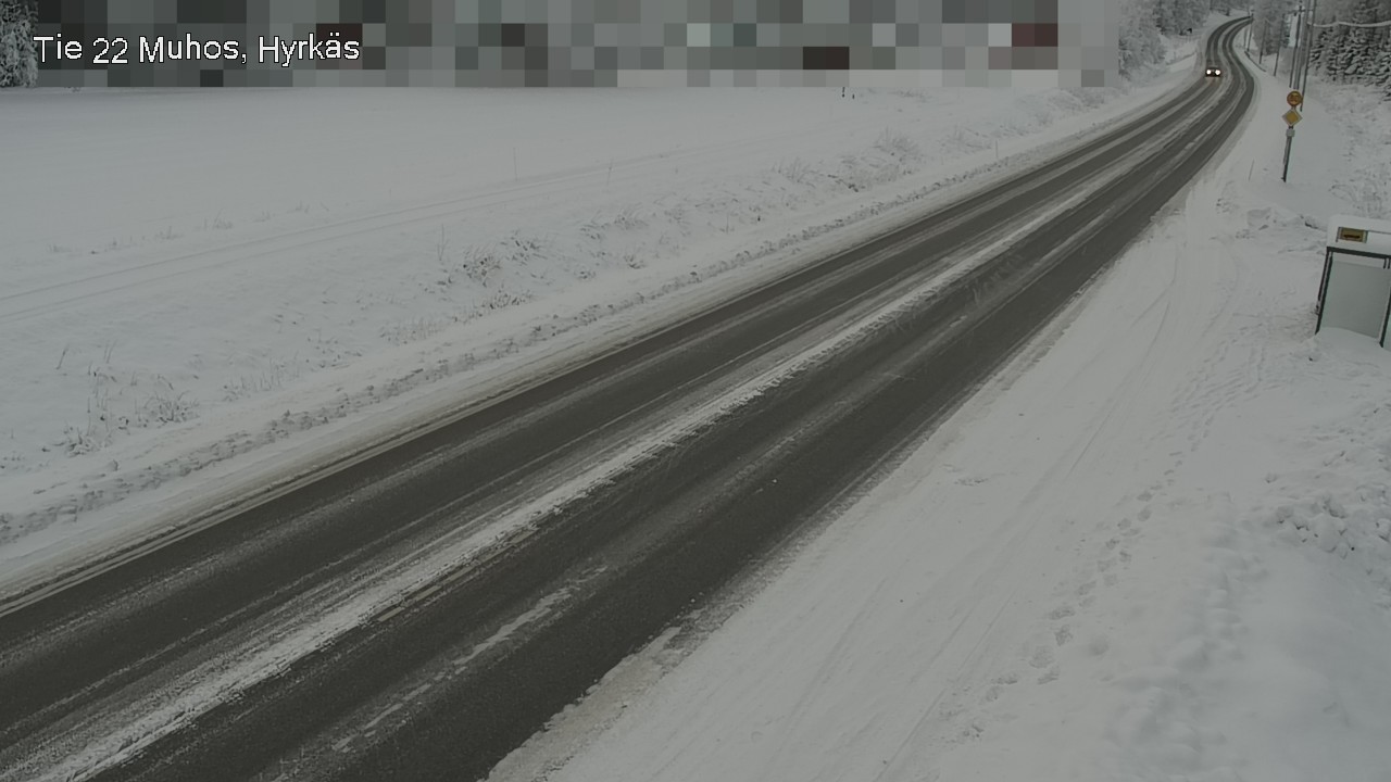 Kelikamerat Kuva Tie 22 Muhos, Hyrkäs, Muhos, Pohjois-Pohjanmaa