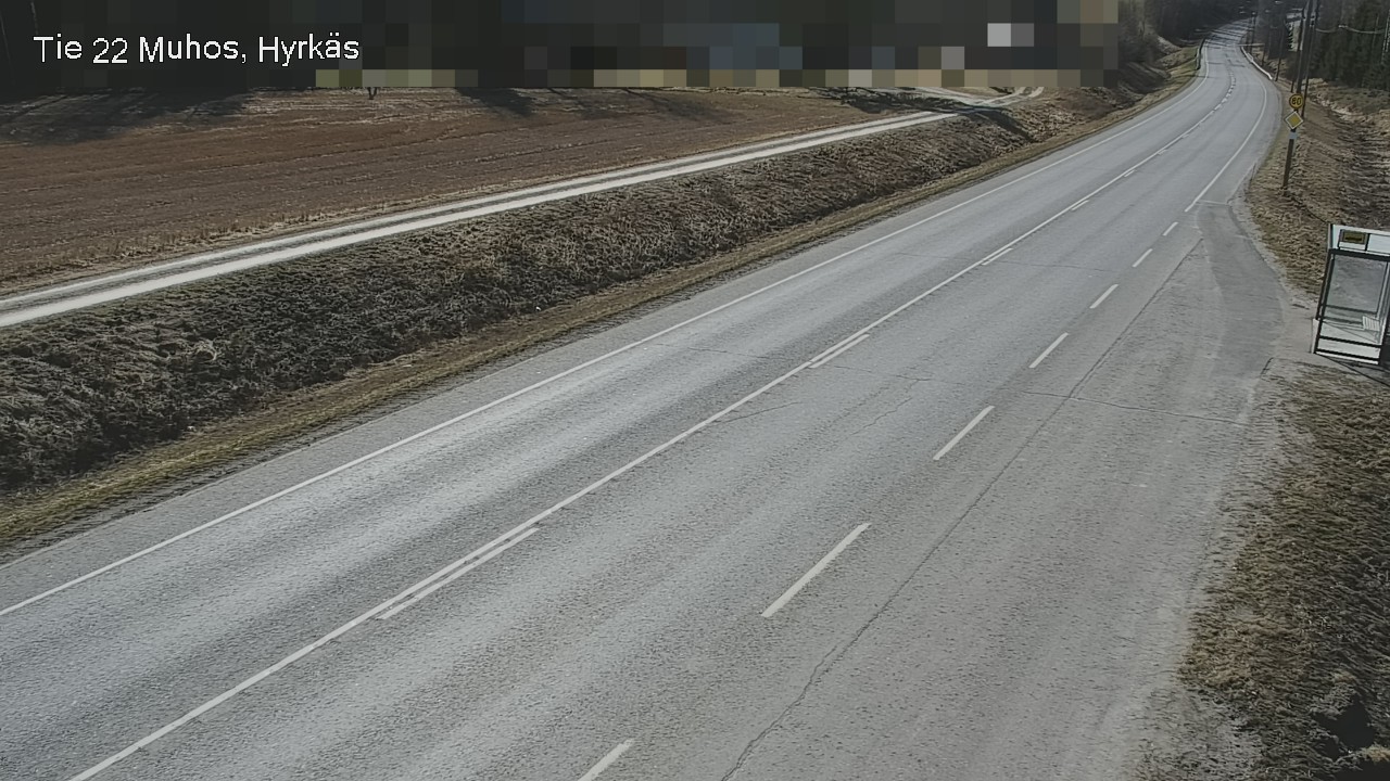 Kelikamerat Kuva Tie 22 Muhos, Hyrkäs, Muhos, Pohjois-Pohjanmaa