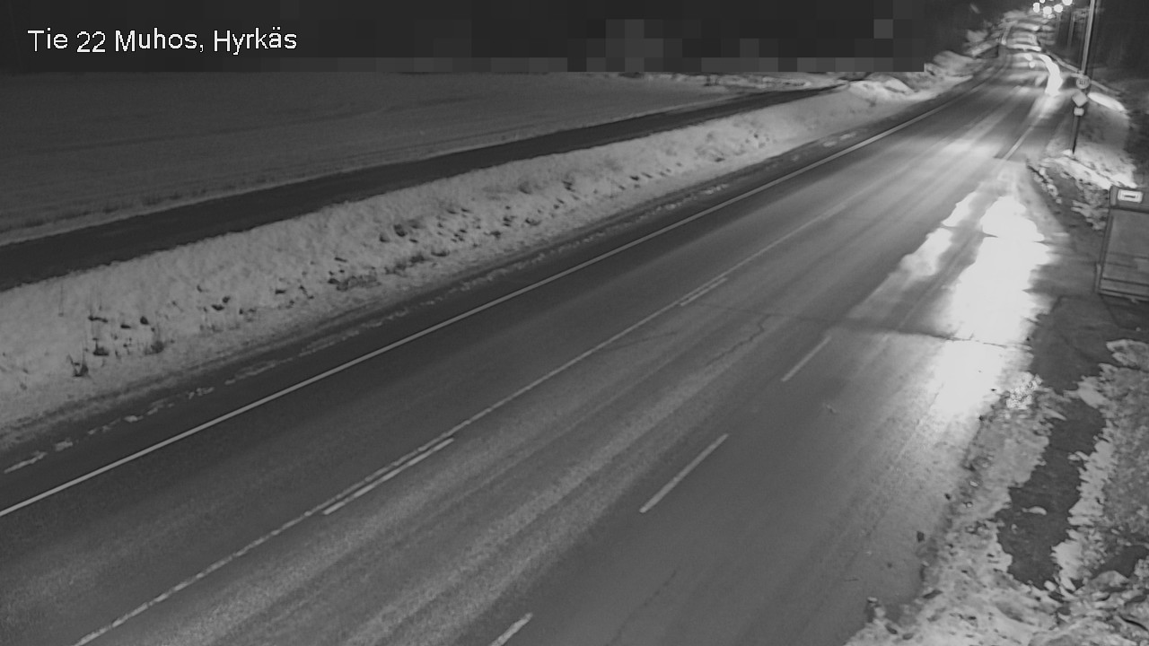 Kelikamerat Kuva Tie 22 Muhos, Hyrkäs, Muhos, Pohjois-Pohjanmaa