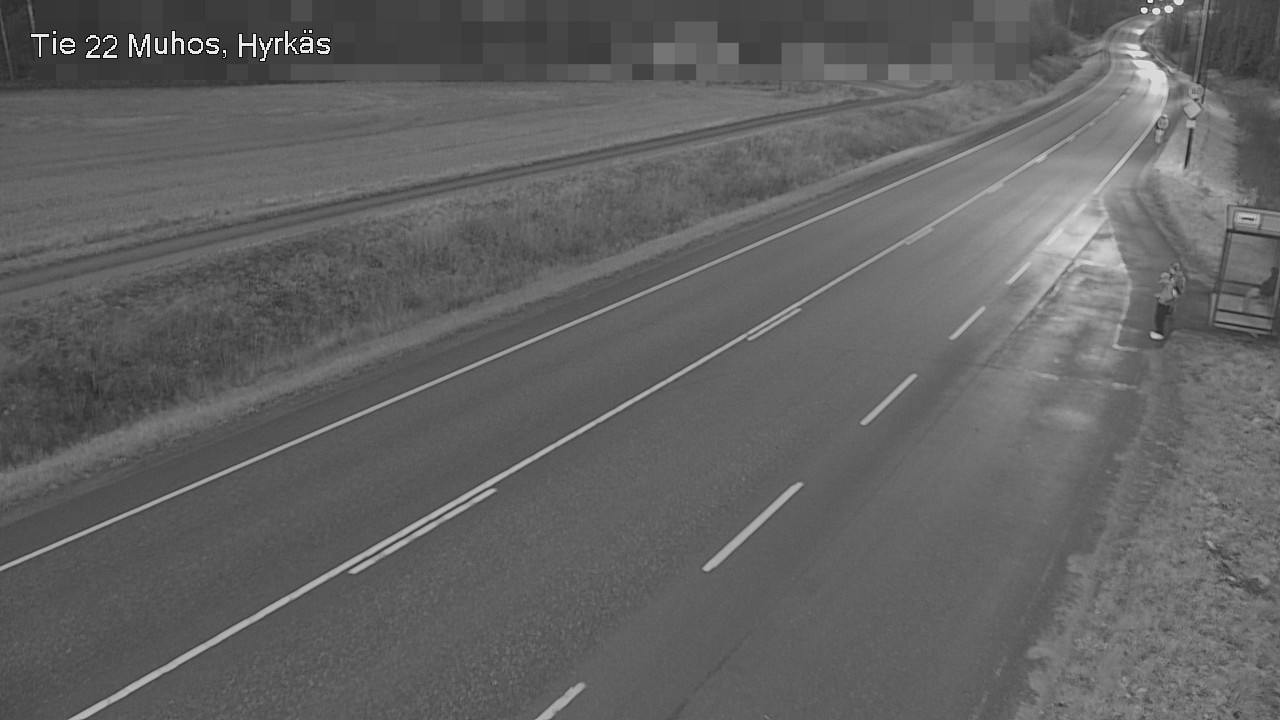 Kelikamerat Kuva Tie 22 Muhos, Hyrkäs, Muhos, Pohjois-Pohjanmaa