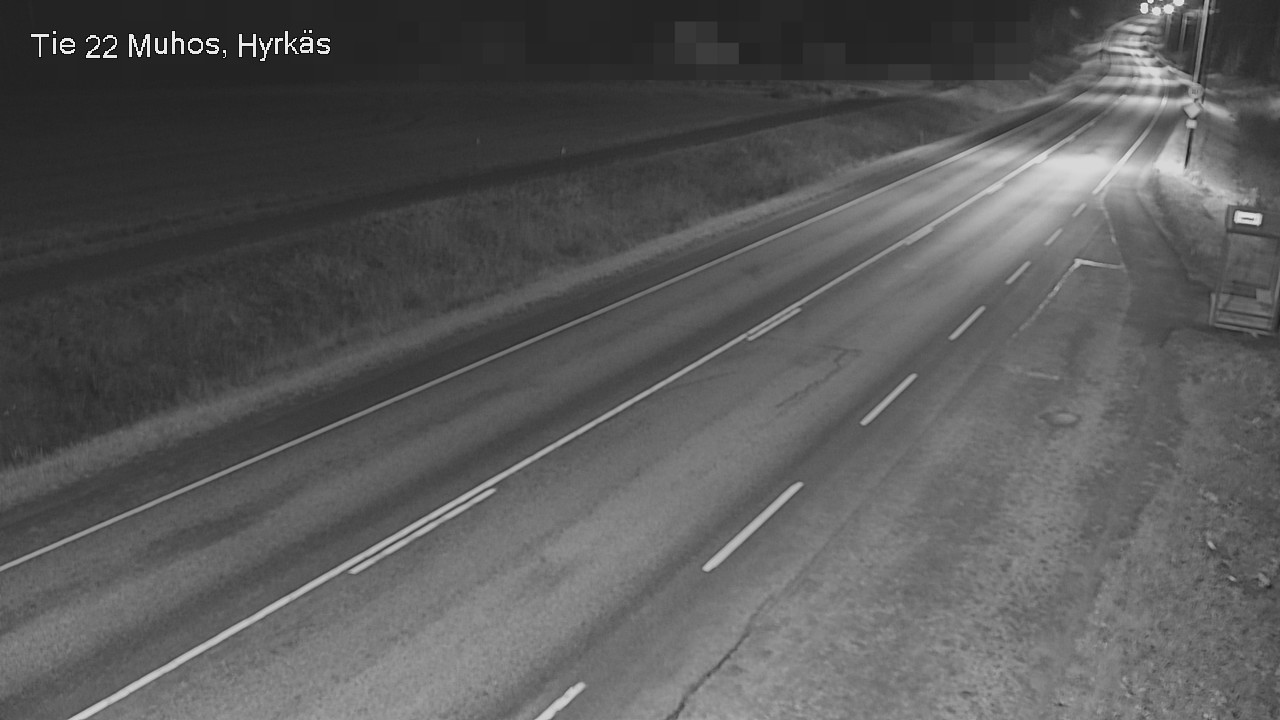 Kelikamerat Kuva Tie 22 Muhos, Hyrkäs, Muhos, Pohjois-Pohjanmaa