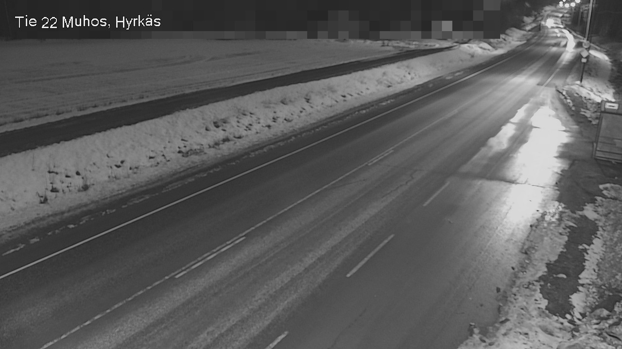 Kelikamerat Kuva Tie 22 Muhos, Hyrkäs, Muhos, Pohjois-Pohjanmaa