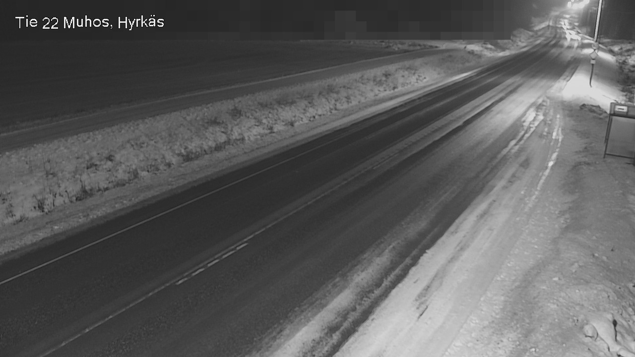 Kelikamerat Kuva Tie 22 Muhos, Hyrkäs, Muhos, Pohjois-Pohjanmaa