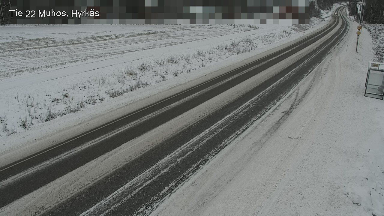 Kelikamerat Kuva Tie 22 Muhos, Hyrkäs, Muhos, Pohjois-Pohjanmaa