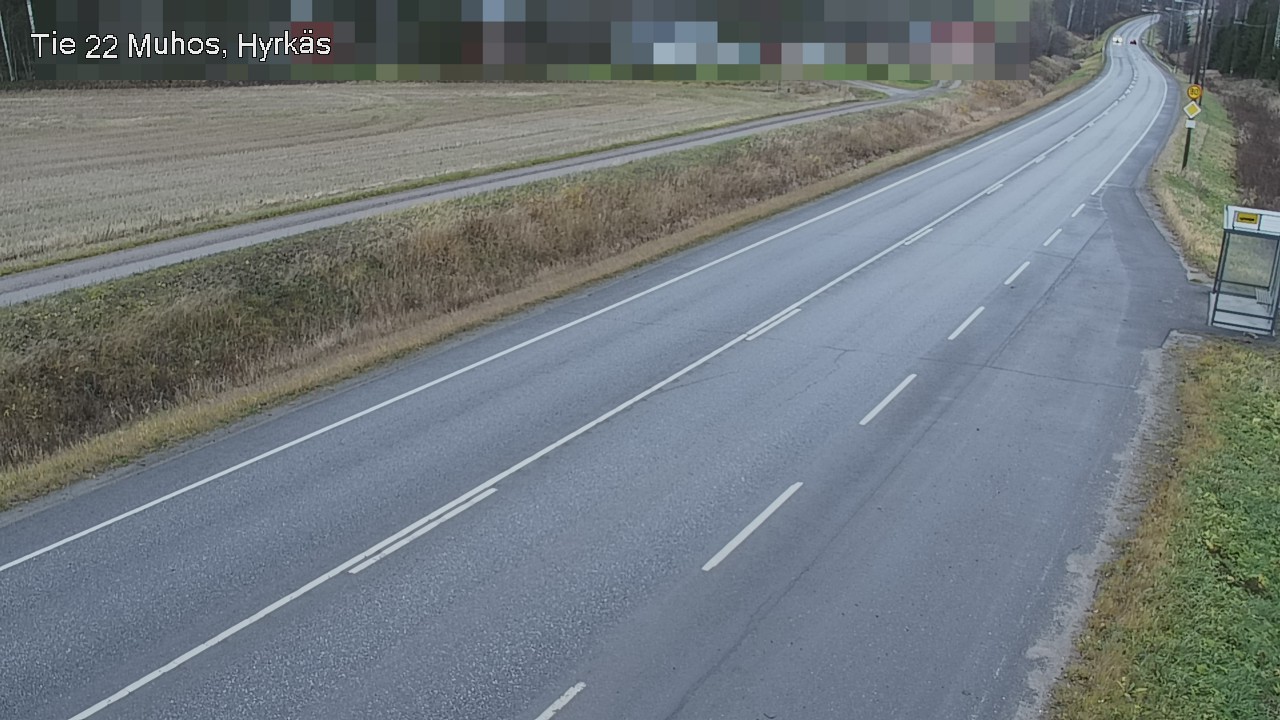 Kelikamerat Kuva Tie 22 Muhos, Hyrkäs, Muhos, Pohjois-Pohjanmaa