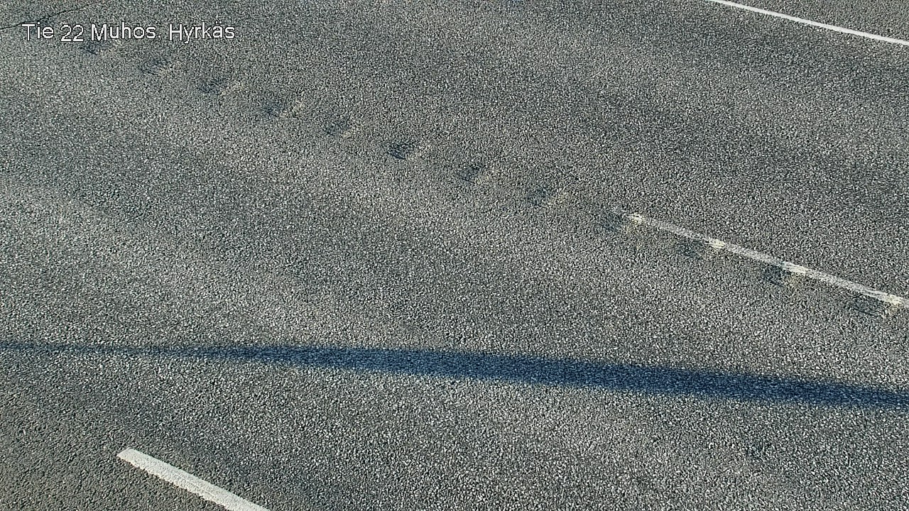 Weather Camera Image Road 22 Muhos, Hyrkäs, Muhos, Pohjois-Pohjanmaa