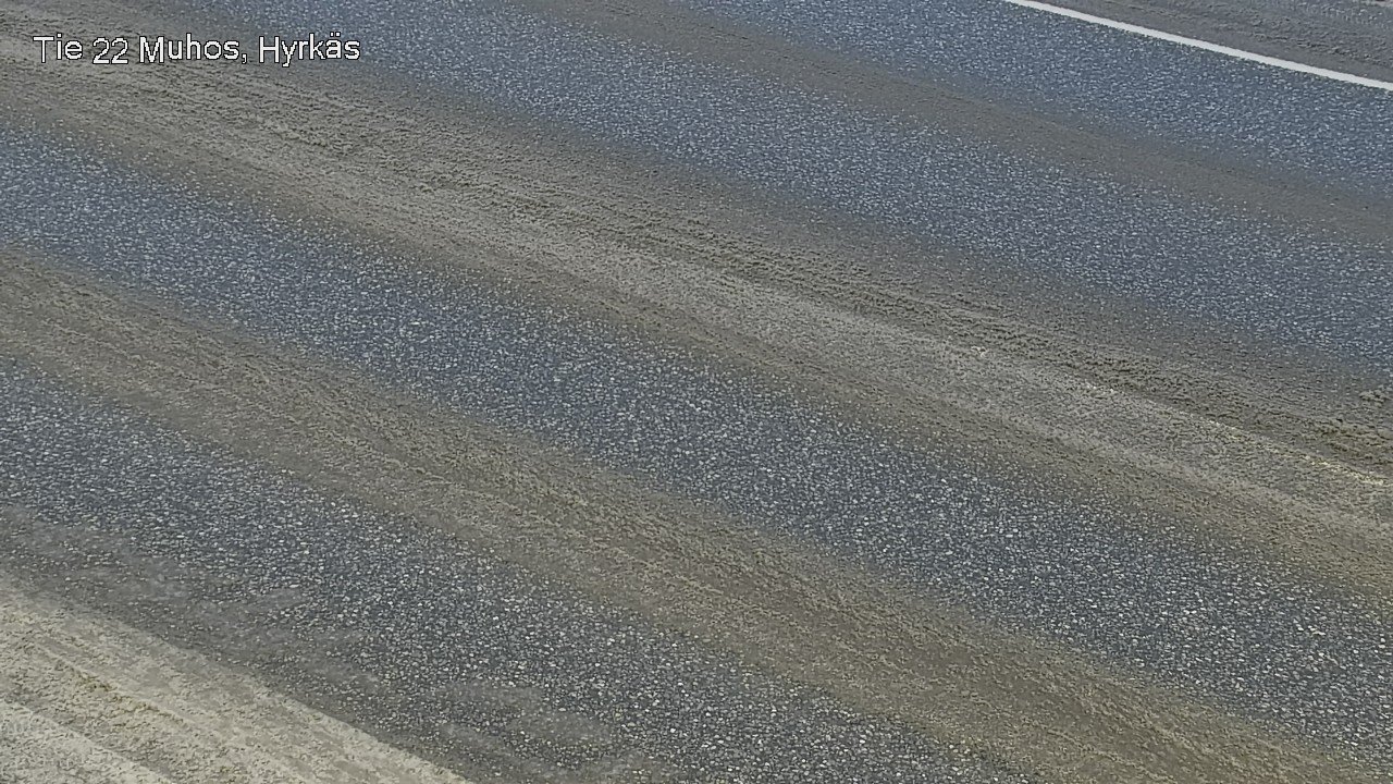 Weather Camera Image Road 22 Muhos, Hyrkäs, Muhos, Pohjois-Pohjanmaa