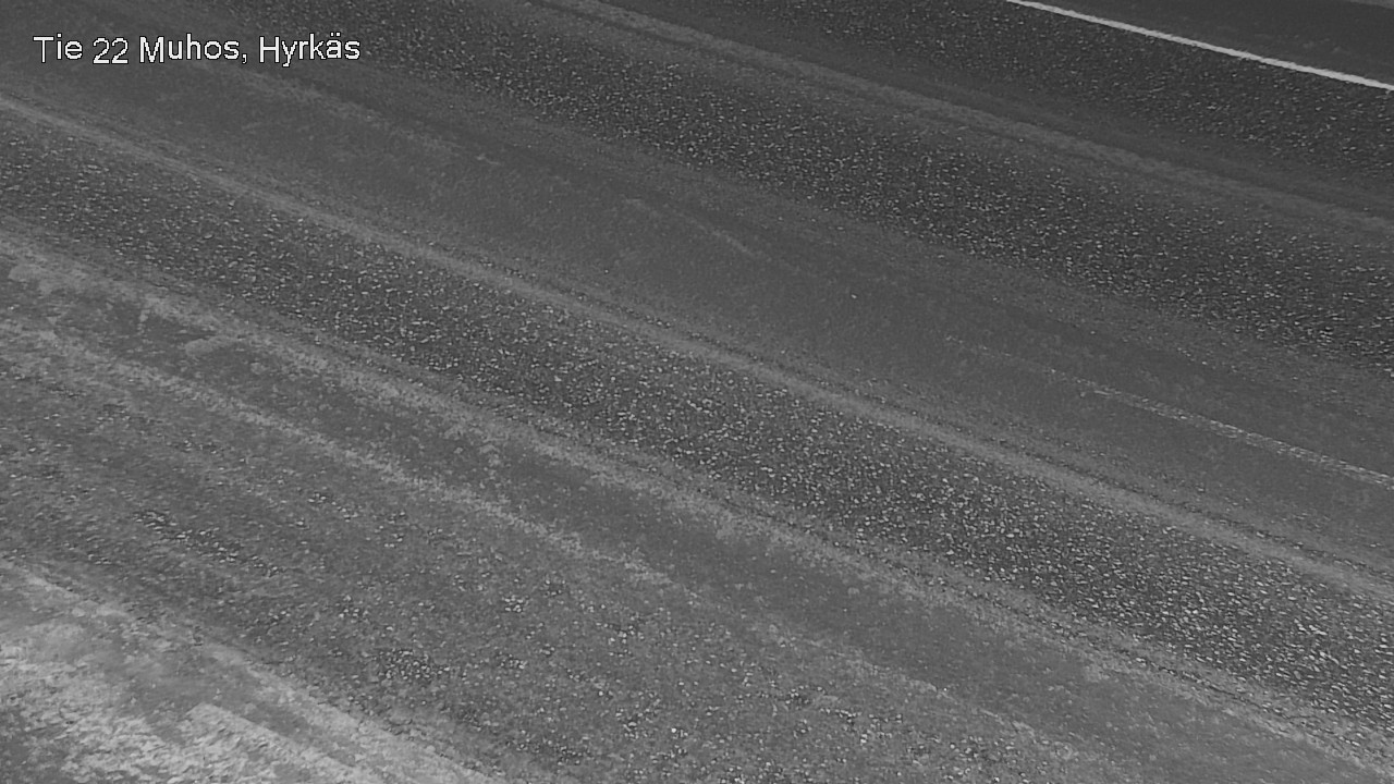 Weather Camera Image Road 22 Muhos, Hyrkäs, Muhos, Pohjois-Pohjanmaa