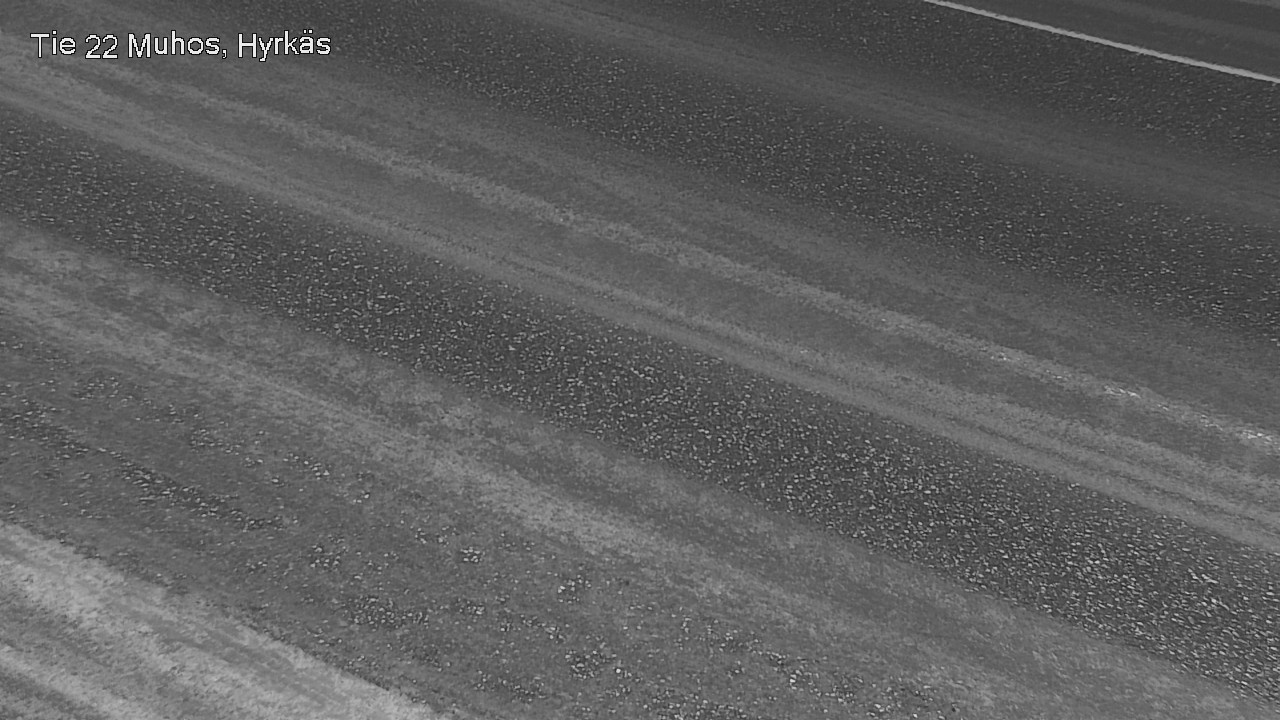 Weather Camera Image Road 22 Muhos, Hyrkäs, Muhos, Pohjois-Pohjanmaa