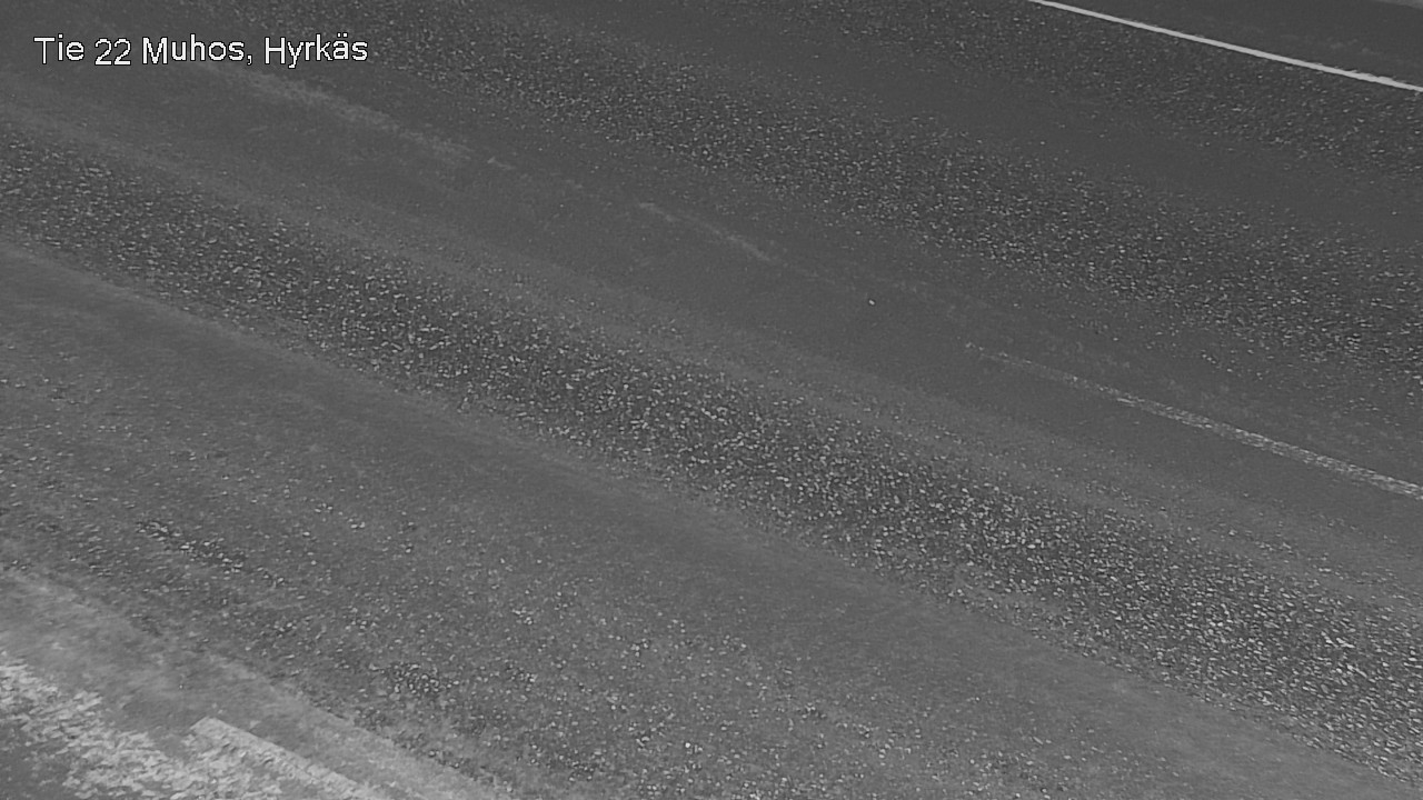 Weather Camera Image Road 22 Muhos, Hyrkäs, Muhos, Pohjois-Pohjanmaa