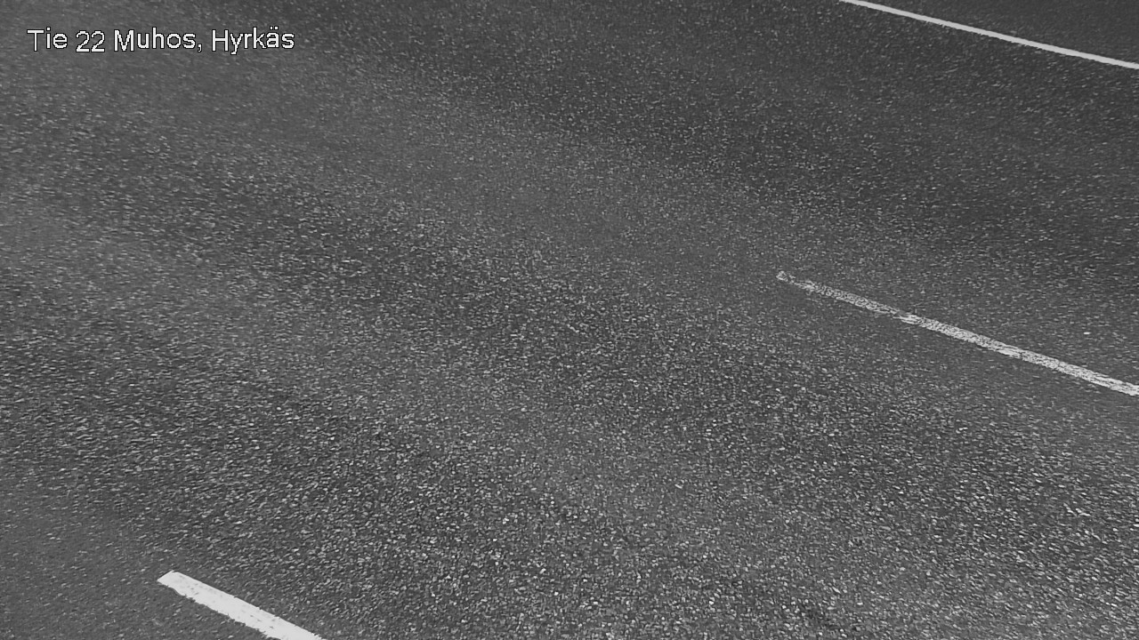 Weather Camera Image Road 22 Muhos, Hyrkäs, Muhos, Pohjois-Pohjanmaa