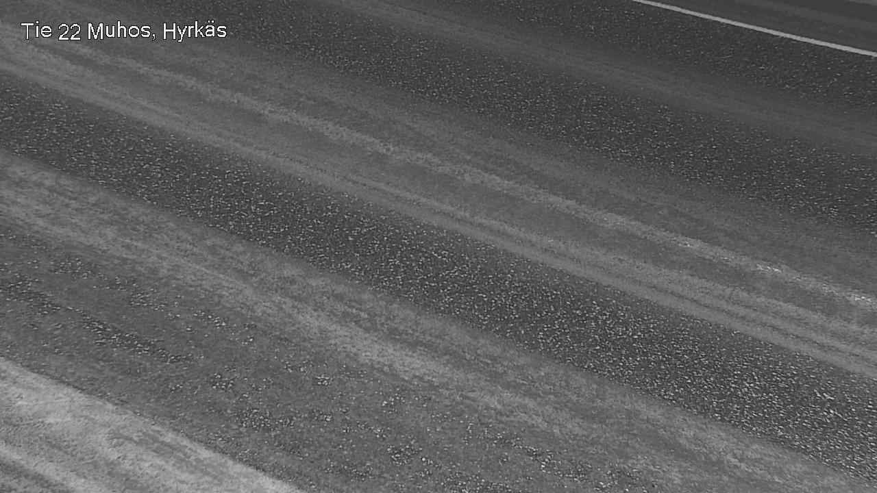 Weather Camera Image Road 22 Muhos, Hyrkäs, Muhos, Pohjois-Pohjanmaa