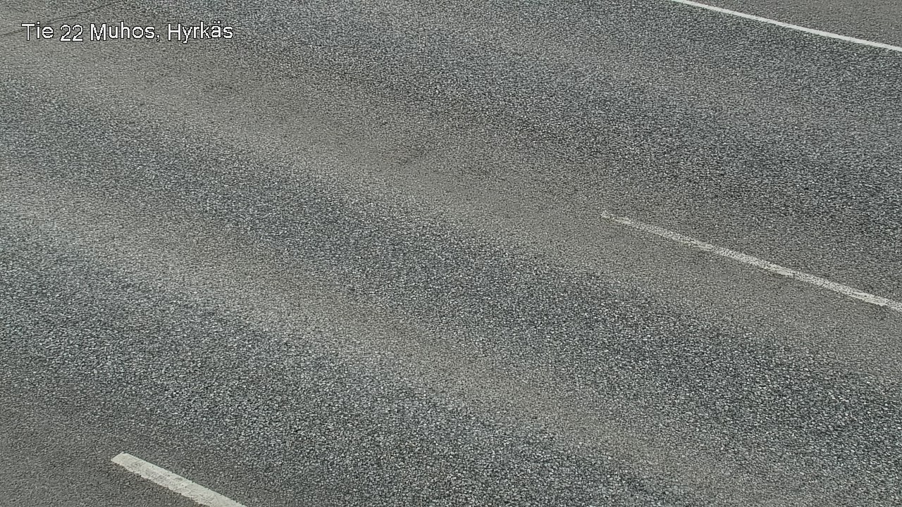Weather Camera Image Road 22 Muhos, Hyrkäs, Muhos, Pohjois-Pohjanmaa