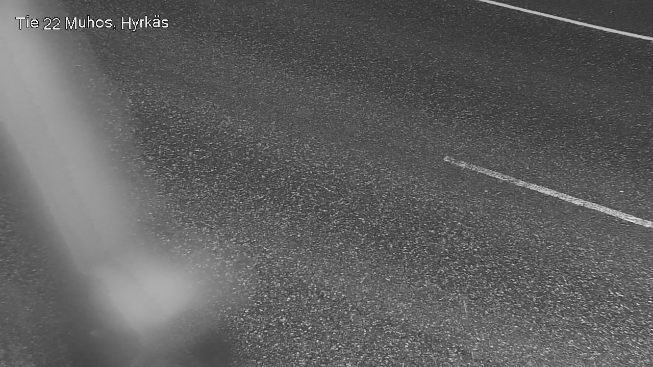 Weather Camera Image Road 22 Muhos, Hyrkäs, Muhos, Pohjois-Pohjanmaa