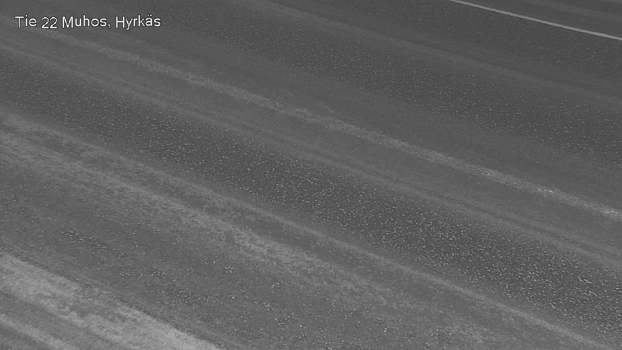 Weather Camera Image Road 22 Muhos, Hyrkäs, Muhos, Pohjois-Pohjanmaa