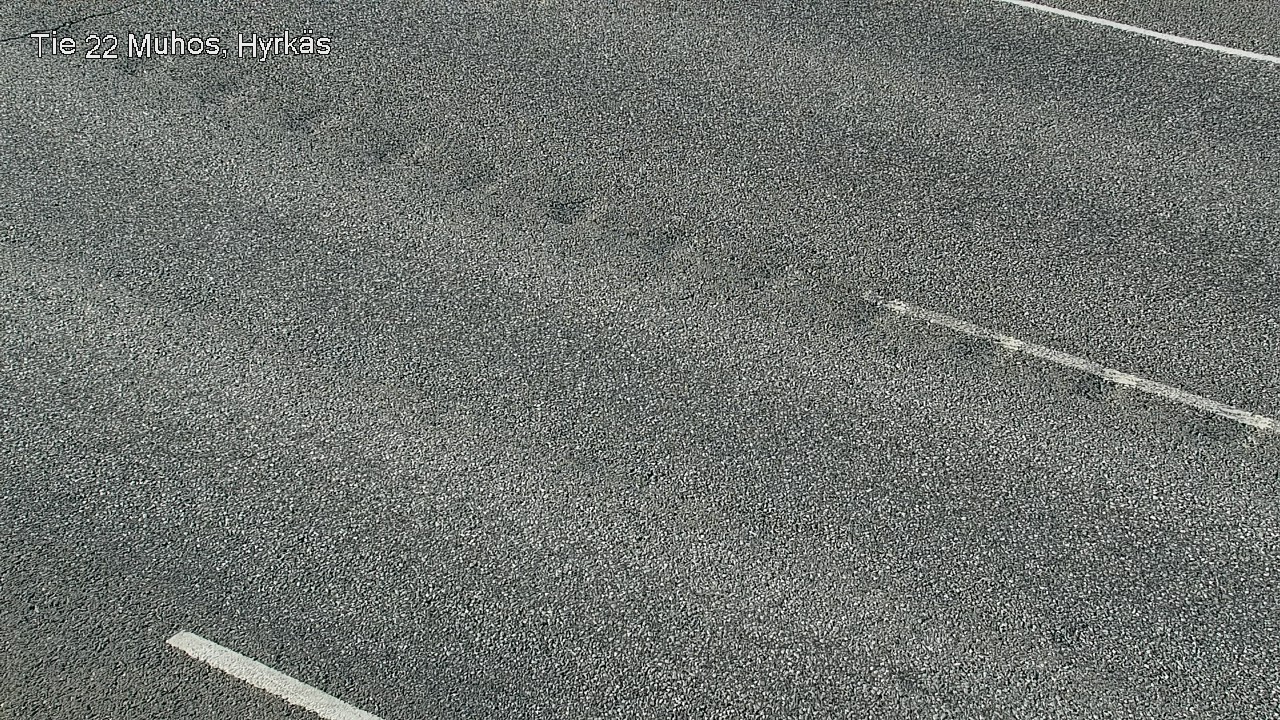Weather Camera Image Road 22 Muhos, Hyrkäs, Muhos, Pohjois-Pohjanmaa