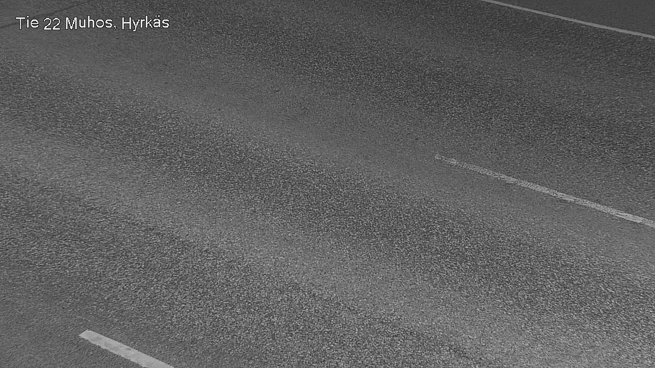 Weather Camera Image Road 22 Muhos, Hyrkäs, Muhos, Pohjois-Pohjanmaa