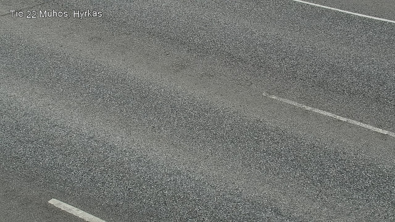 Weather Camera Image Road 22 Muhos, Hyrkäs, Muhos, Pohjois-Pohjanmaa