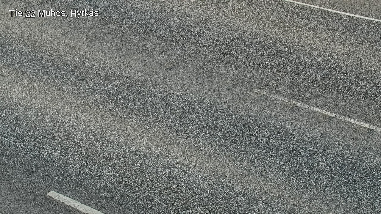 Weather Camera Image Road 22 Muhos, Hyrkäs, Muhos, Pohjois-Pohjanmaa