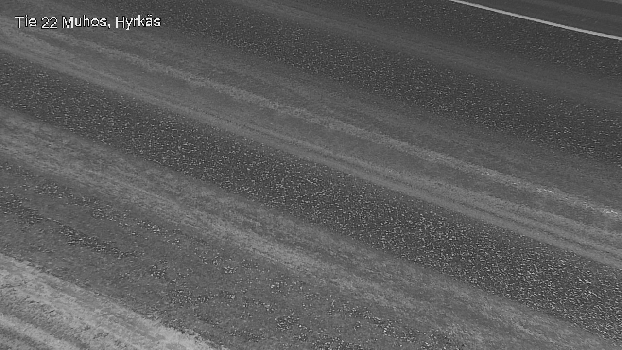 Weather Camera Image Road 22 Muhos, Hyrkäs, Muhos, Pohjois-Pohjanmaa