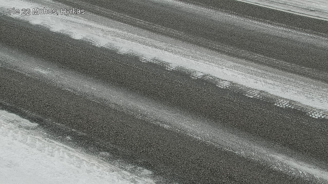 Weather Camera Image Road 22 Muhos, Hyrkäs, Muhos, Pohjois-Pohjanmaa