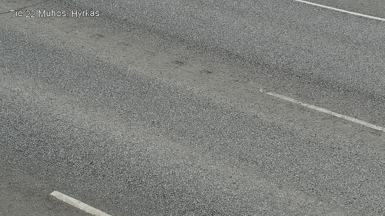 Weather Camera Image Road 22 Muhos, Hyrkäs, Muhos, Pohjois-Pohjanmaa