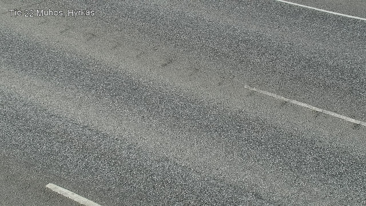 Weather Camera Image Road 22 Muhos, Hyrkäs, Muhos, Pohjois-Pohjanmaa