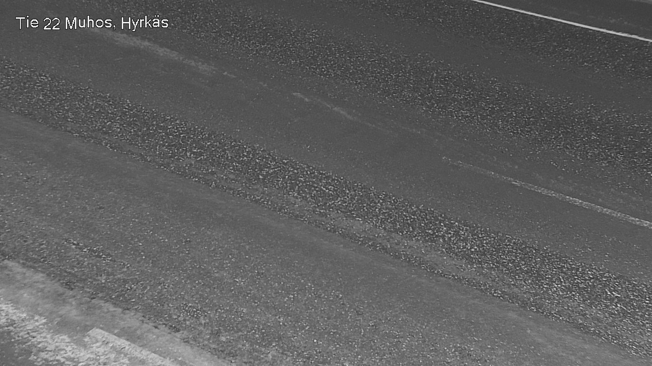 Weather Camera Image Road 22 Muhos, Hyrkäs, Muhos, Pohjois-Pohjanmaa