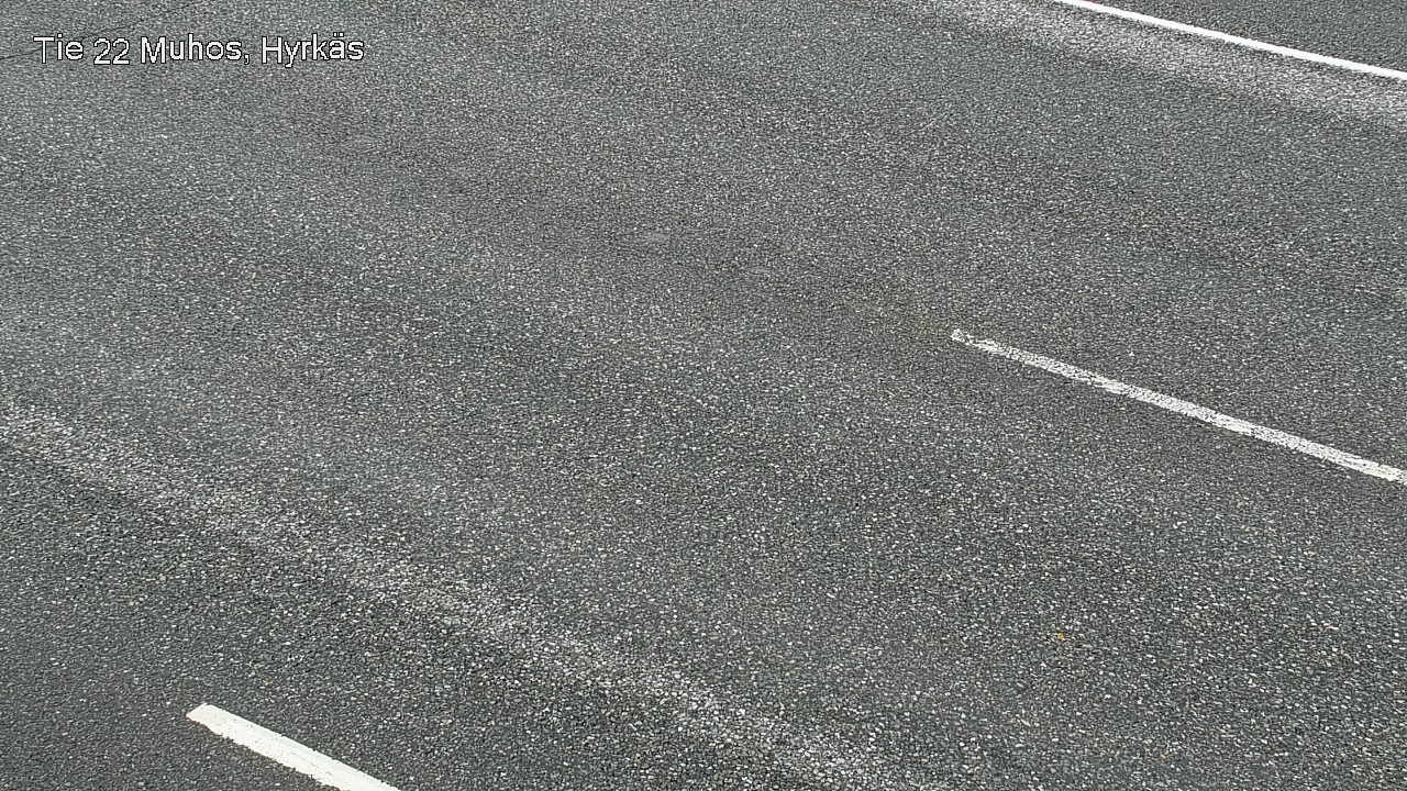 Weather Camera Image Väg 22 Muhos, Hyrkäs, Muhos, Pohjois-Pohjanmaa
