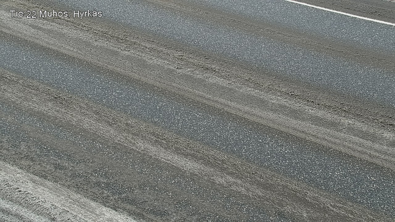 Weather Camera Image Road 22 Muhos, Hyrkäs, Muhos, Pohjois-Pohjanmaa