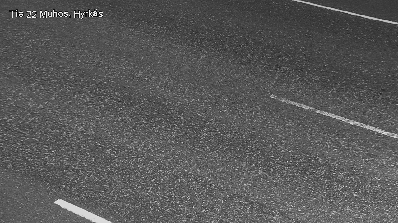 Weather Camera Image Road 22 Muhos, Hyrkäs, Muhos, Pohjois-Pohjanmaa