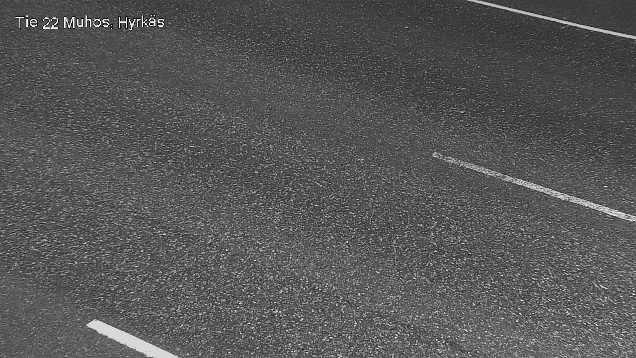 Weather Camera Image Road 22 Muhos, Hyrkäs, Muhos, Pohjois-Pohjanmaa