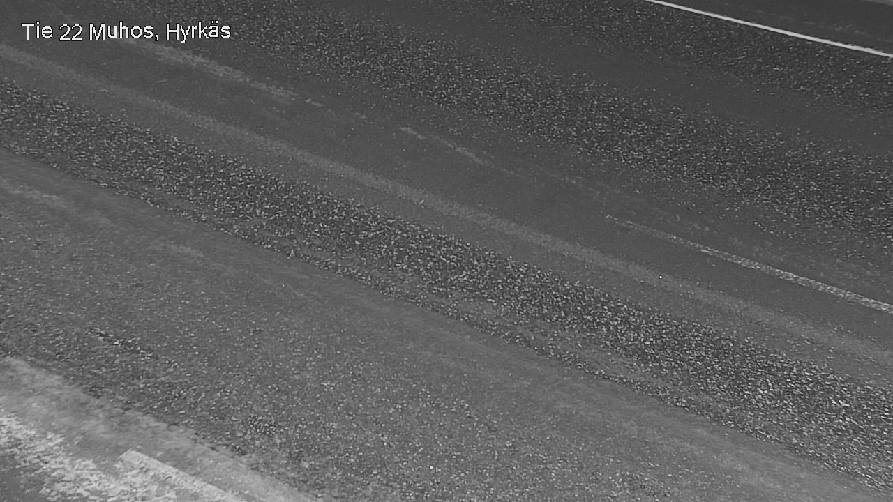 Weather Camera Image Road 22 Muhos, Hyrkäs, Muhos, Pohjois-Pohjanmaa