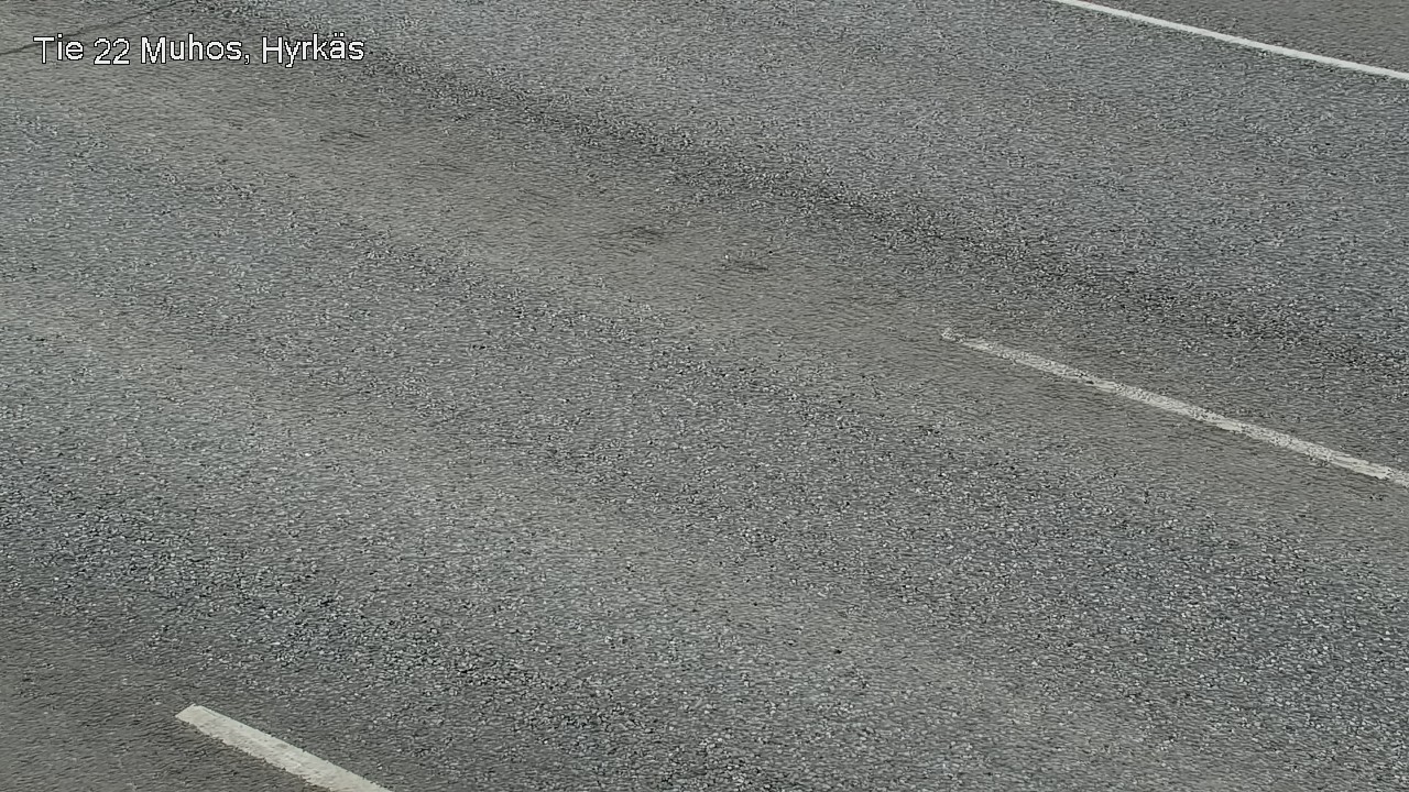 Weather Camera Image Road 22 Muhos, Hyrkäs, Muhos, Pohjois-Pohjanmaa