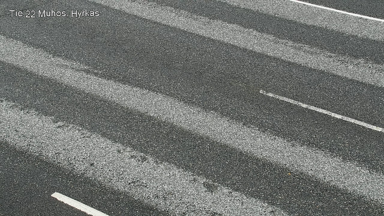 Weather Camera Image Väg 22 Muhos, Hyrkäs, Muhos, Pohjois-Pohjanmaa