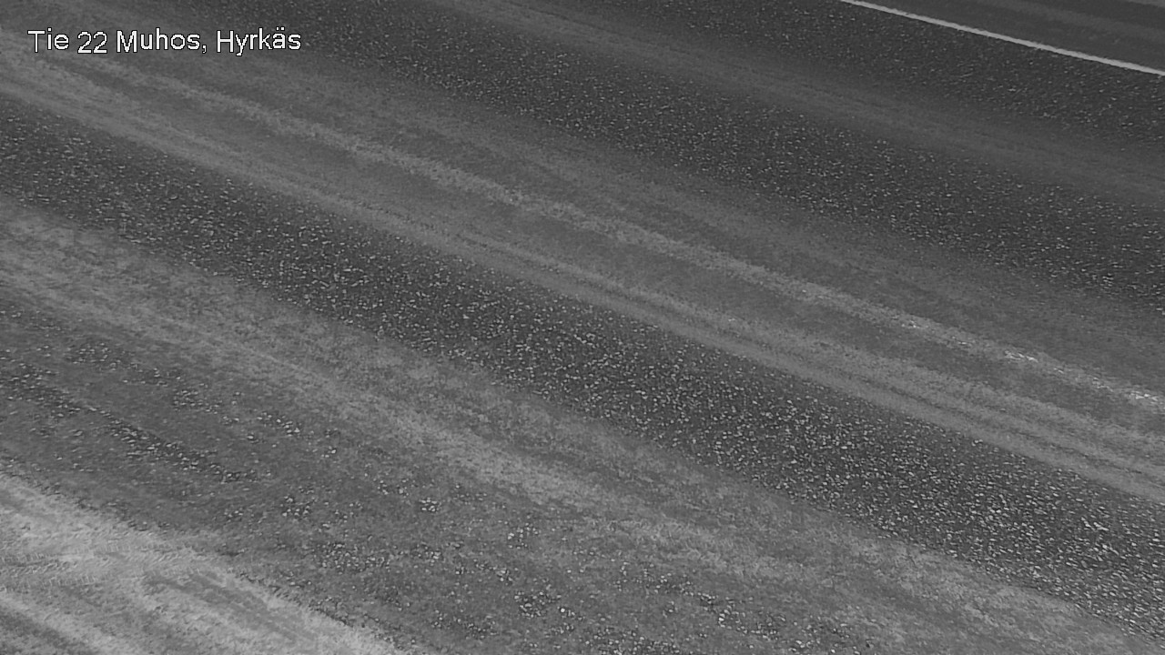Weather Camera Image Road 22 Muhos, Hyrkäs, Muhos, Pohjois-Pohjanmaa