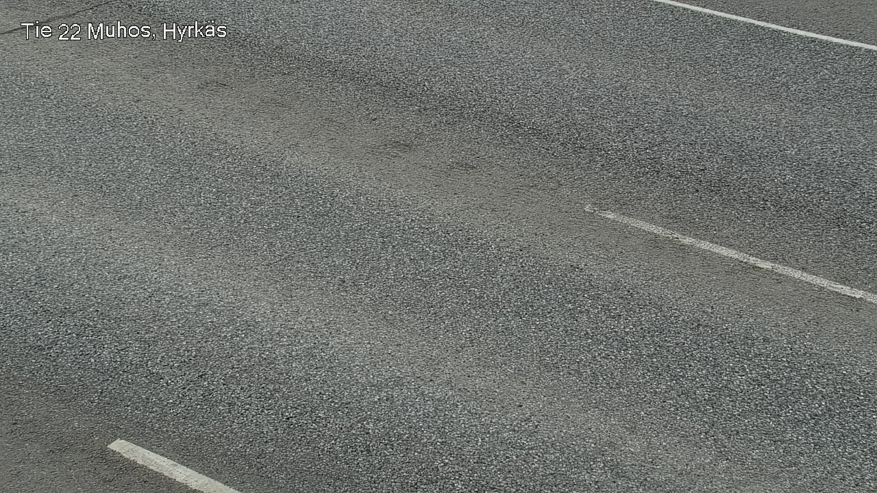 Weather Camera Image Road 22 Muhos, Hyrkäs, Muhos, Pohjois-Pohjanmaa
