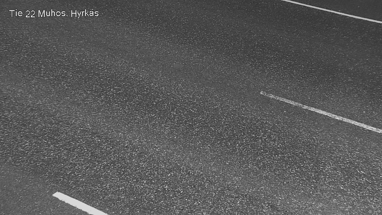 Weather Camera Image Road 22 Muhos, Hyrkäs, Muhos, Pohjois-Pohjanmaa