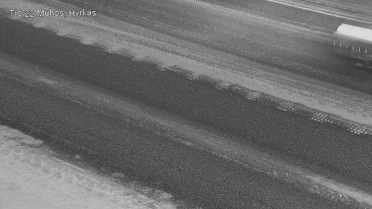 Weather Camera Image Road 22 Muhos, Hyrkäs, Muhos, Pohjois-Pohjanmaa
