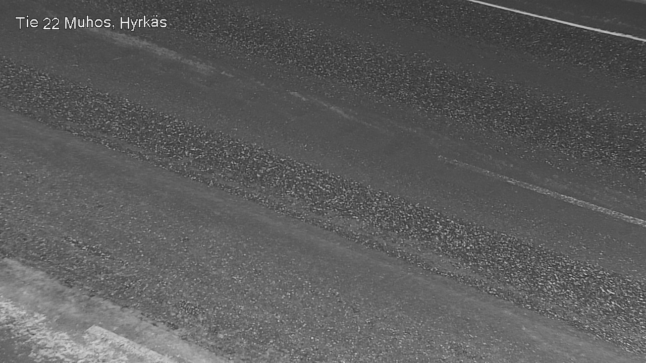 Weather Camera Image Road 22 Muhos, Hyrkäs, Muhos, Pohjois-Pohjanmaa