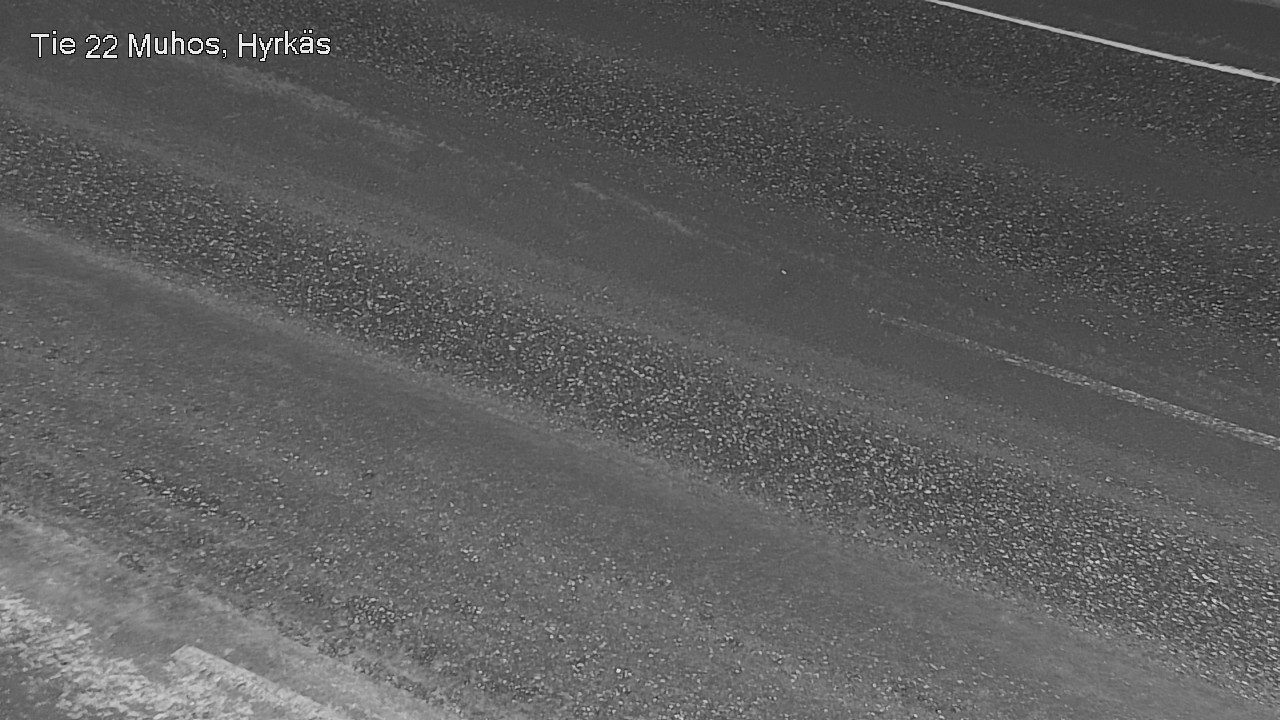 Weather Camera Image Road 22 Muhos, Hyrkäs, Muhos, Pohjois-Pohjanmaa