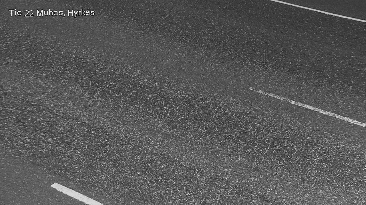 Weather Camera Image Road 22 Muhos, Hyrkäs, Muhos, Pohjois-Pohjanmaa