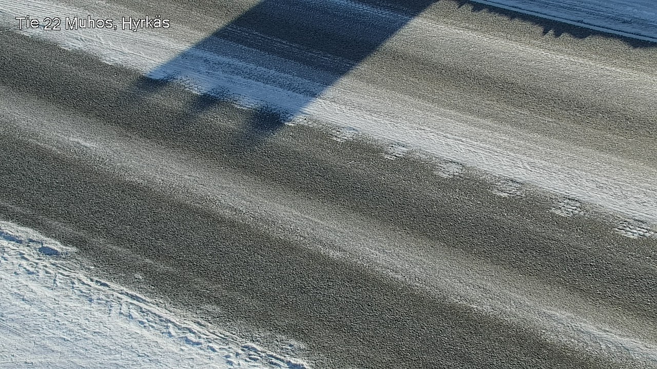 Weather Camera Image Road 22 Muhos, Hyrkäs, Muhos, Pohjois-Pohjanmaa