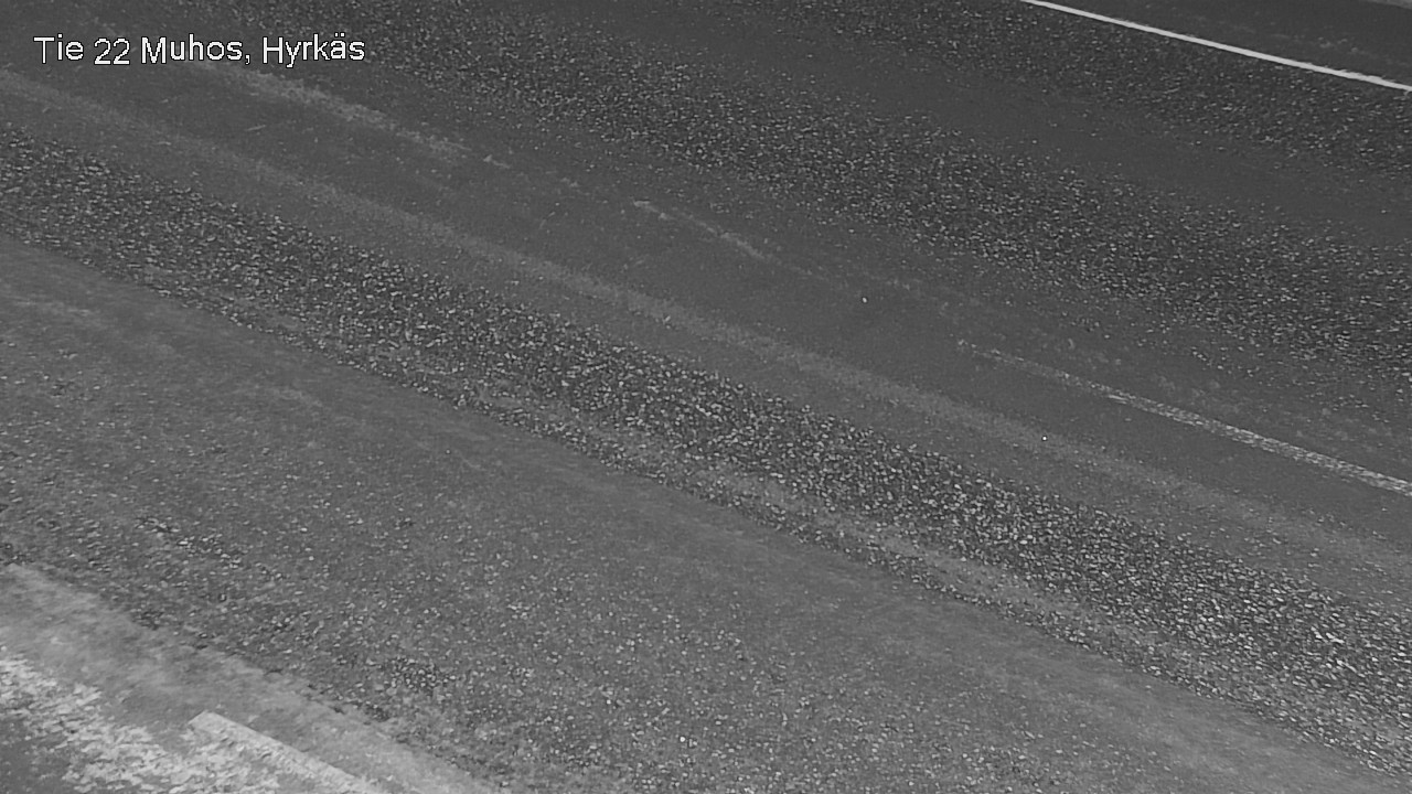 Weather Camera Image Road 22 Muhos, Hyrkäs, Muhos, Pohjois-Pohjanmaa