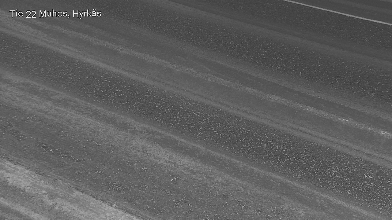 Weather Camera Image Road 22 Muhos, Hyrkäs, Muhos, Pohjois-Pohjanmaa