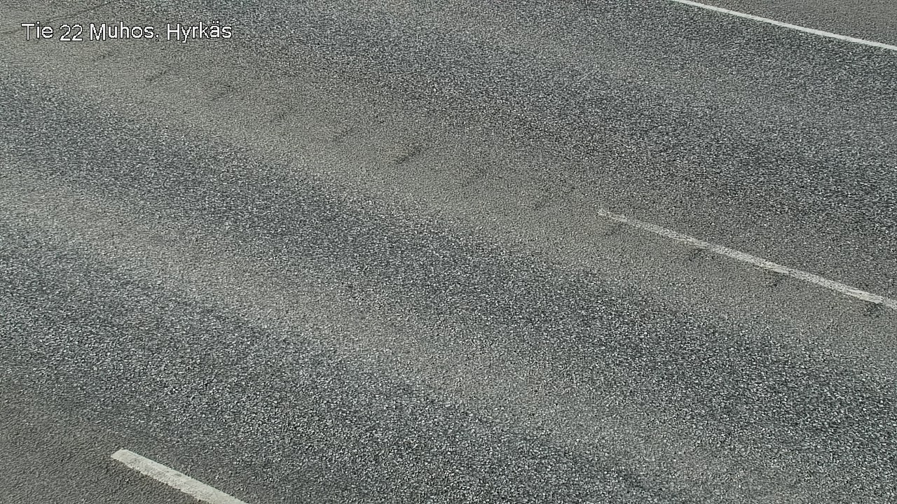 Weather Camera Image Road 22 Muhos, Hyrkäs, Muhos, Pohjois-Pohjanmaa