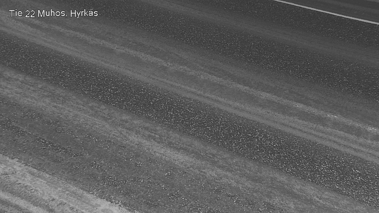 Weather Camera Image Road 22 Muhos, Hyrkäs, Muhos, Pohjois-Pohjanmaa